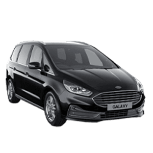 Ford Galaxy 7 seater manual hire in Wakefield