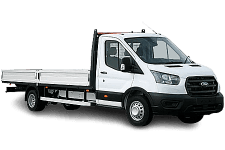 Ford Transit dropside van hire in Wakefield